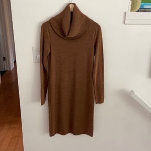 Ralph Lauren Spot Merino Dress Size M